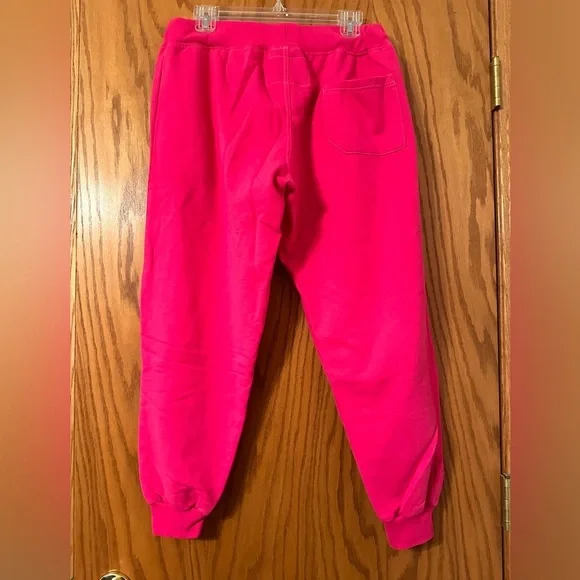 La detresse Pink Cookie Joggers - NWT - Size L - Picture 4 of 13